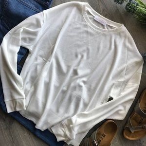 Reposh • Long Sleeve Waffle Knit Top/Tee
